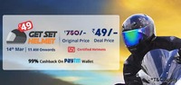 Droom Helmet Sale: Get 99% cashback on payment via Paytm