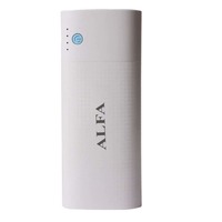 [87% OFF] Alfa CL 612 10000 -mAh Li-Ion Power Bank White/Black @ Rs.399/- 