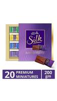 Cadbury Dairy Milk Silk Miniatures Collection, 200g ( min 2 quantity) 