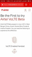 airtel volte launch with 30gb free data