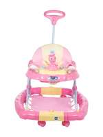 Mee Mee Premium Baby Walker With Rocker (Light Pink)
