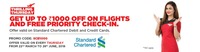 Spicejet - Upto 1000 off on flights and free priority checkin with stanchart cards (Every Thursday)