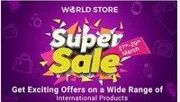 Paytm super sale on world store 27-29March