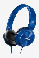 Philips SHL3095BL On The Ear Headphones (Blue)