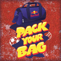 Get Free 2 Redbull Red Edition Energy drink by playing Pack Your Bag game