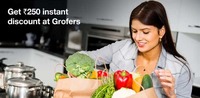 Grofers :- Rs 250 instant discount on Rs 1500 - New users & Rs 200 instant discount on Rs 2000 - existing users- For Standard Chartered Bank Users - Valid Every Saturday & Sunday
