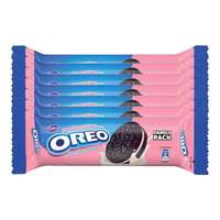 Oreo Cadbury Strawberry Cream Biscuit, 120g (Pack of 7)