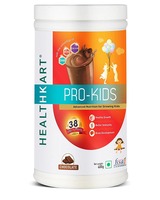 HealthKart Pro-Kids, Health & Nutrition Drink for Kids with DHA, Calicum, Vitamin D & Iron 400g, chocolate