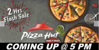 Little App Flash Sale @ 5pm - 7pm -  50% off on pizza hut 