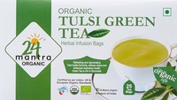 24 Mantra (organic) Tulsi Green Tea/ assam tea 50% off on pantry