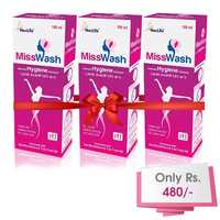 [59% off] MissWash Expert Intimate Hygiene Wash - 100 ml (Pack of 3) @ Rs.199/- (Amazon's Choice)