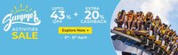 [Last day] Summer Activities Sale : Upto 43% Off + Extra 20% Cashback (Max Rs.350)