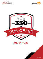 Abhibus - Flat 20% Upto Rs.125 Discount on Bus Booking + Amazon Pay & Freecharge offers