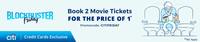 Book two movie tickets on Paytm app/website and get cashback for one movie ticket upto Rs 500 with Citi Credit Cards. (every friday)