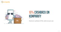 Get 10% cashback when you pay with Freecharge on Komparify.
