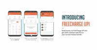 Send money via FreeCharge UPI and get 100% cashback into FreeCharge Wallet [9th 8PM to 10th April​'18 April]