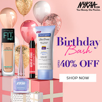 [Last day] Nykaa's Birthday Bash Mega Sale (12th-21st April) : Upto 40% Off