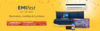 [Last Day] Amazon EMI Fest (14th-20th April) - 10% Cashback on ICICI Bank Credit Card EMI on Electronics, Mobile and Furniture 