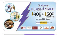Little App Flash Sale - Upto 40% Off + Extra 50% Cashback Max Rs.400 (4 PM - 7 PM)