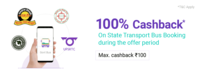 Phonepe -100% cashback (upto 100) on state transport bus booking during offer period