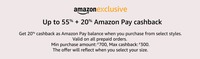 Get 20% Cashback as Amazon Pay Balance On All Prepaid Orders on Select Shoes (Symbol, Centrino and damson) 