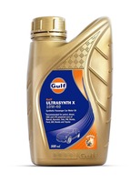  Gulf Ultrasynth X 10W-40 API SN/CF Synthetic Engine Oil for Modern Cars (500 ml)