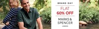 Flat 60% off on Marks & Spencer Products 