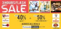 Little App Flash Sale: Get Extra 50% cashback upto 400 (4-8 PM)