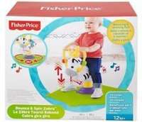 Fisher-Price Bounce and Spin Zebra  (Multicolor)