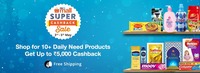 Paytm Mall Supercashback Sale - Get upto 5000 Cashback  | Get 35% Cashback on daily essentials 3rd - 5th May