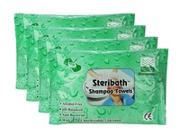 [77% off] OM Shampoo Towels -No Water & Rinsing Required -40 Pcs ( pack of 4 )@ Rs. 280