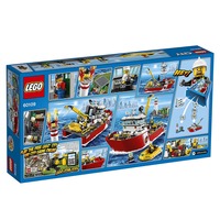 Lego Fire Boat, Multi Color 