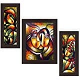 Wens Wall Painting at Flat 90% Off  Set of 3 Paintings with Frame from Rs.158