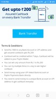 Paytm send money offer