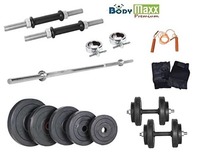 loot - Body Maxx 100 KG RUBBER WEIGHT PLATES