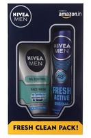 Nivea Deo &  Nivea All in One Face Wash at Flat 50% Off for Rs.199 [MRP Rs.400]