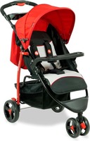 [50% off] Fisher-Price Rover Stroller Cum Pram - Red  (Multi, Red, Black)