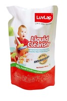 lowest:-LuvLap Anti-Bacterial Baby Bottles, Accessories and Vegetable Liquid Cleanser Refill Pack (1L) 