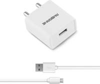 Ambrane AWC-11 2A Fast Charger with Charge & Sync USB Cable Mobile Charger (White)