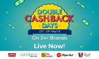 Double cashback Days (23-24 May): Upto 30% Cashback on Gift Cards