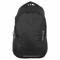 Dussledorf Classic Polyester 30 Liters Red Black Cover With Laptop Backpack