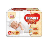 Huggies Ultra Soft XS Size Diaper Pants (20 Count)