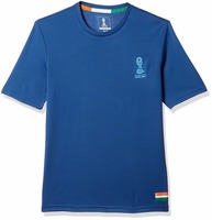 FIFA Men's Solid Slim Fit T-Shirt