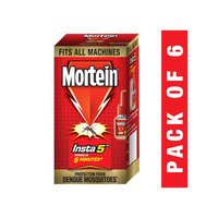 Mortein Insta 5 Mosquito Repellent (Refill) - Pack of 6