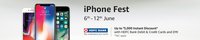 iPhone Fest (6th - 12th June) : Upto Rs.5000 Off on with HDFC Cards & EMI Transactions