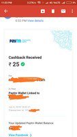 Get 25 paytm cash per online bill. 