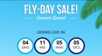 Paytm FlyDay sale on 14th June 12:00AM & 12:00 PM (2 times) 