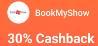 Flat 30% LazyPay cashback upto Rs.125/- on 1 transaction per user via LazyPay on BookMyShow 