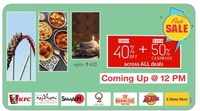LittleApp : 40% off + Extra 50% cashback across all deals ( Extended till 10 PM )
