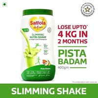 [Pantry] Saffola Active Slimming Nutri-Shake, Pista Badam, 400 gm

